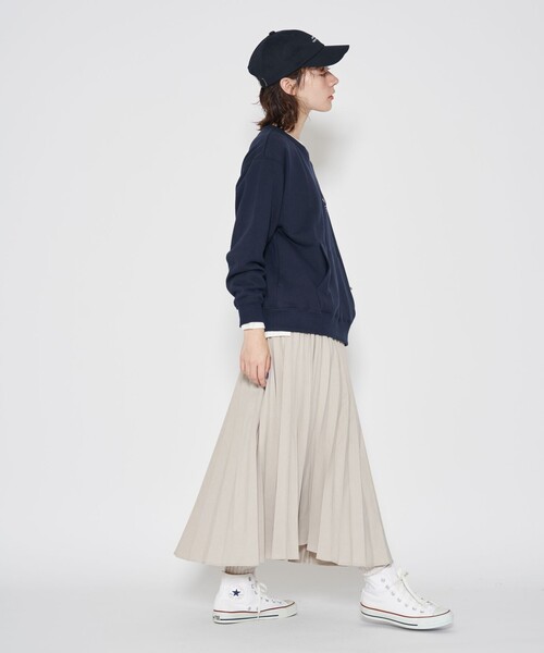 J.PRESS YORK STREET（ジェイプレスヨークストリート）の「【UNISEX】YALE刺繍クルーネックプルオーバー（スウェット・メンズ・アイボリー系/ネイビー系/ホワイト系・SMALL/MEDIUM/LARGE）」の7枚目の写真