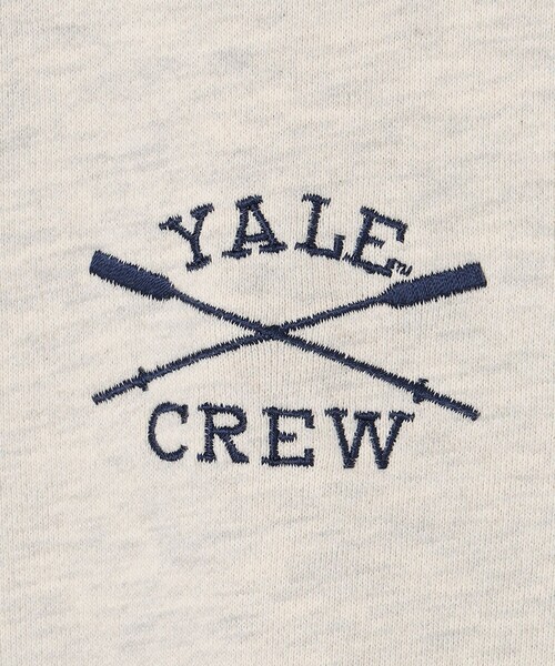 J.PRESS YORK STREET（ジェイプレスヨークストリート）の「【UNISEX】YALE刺繍クルーネックプルオーバー（スウェット・メンズ・アイボリー系/ネイビー系/ホワイト系・SMALL/MEDIUM/LARGE）」の15枚目の写真