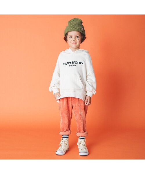 BREEZE(ブリーズ)の「おばけ・猫パーカー(パーカー・キッズ・ブラック/オフホワイト・90/100/110/120/80/130)」の7枚目の写真