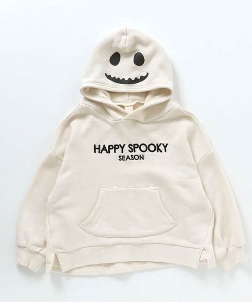 BREEZE(ブリーズ)の「おばけ・猫パーカー(パーカー・キッズ・ブラック/オフホワイト・90/100/110/120/80/130)」の13枚目の写真