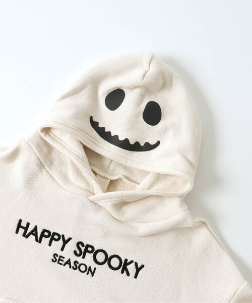 BREEZE(ブリーズ)の「おばけ・猫パーカー(パーカー・キッズ・ブラック/オフホワイト・90/100/110/120/80/130)」の16枚目の写真