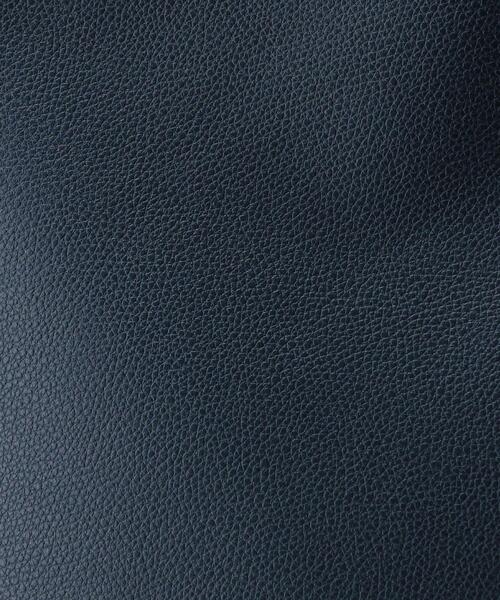 green label relaxing（グリーンレーベルリラクシング）の「【WEB限定】シボ フェイクレザー コンビ ジップ トートバッグ（トートバッグ・メンズ・ブラック/ネイビー・FREE）」の15枚目の写真