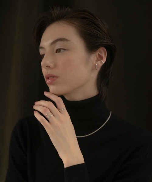 novice（ノーヴィス）の「【novice】Mini Drop Pierce（ピアス（両耳用）・レディース・シルバー/ゴールド・FREE）」の12枚目の写真