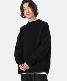 marka | marka / マーカ：CREW NECK JUMPER 7G - boucle wool -：M22D-10SW01C[COR](Tシャツ/カットソー)