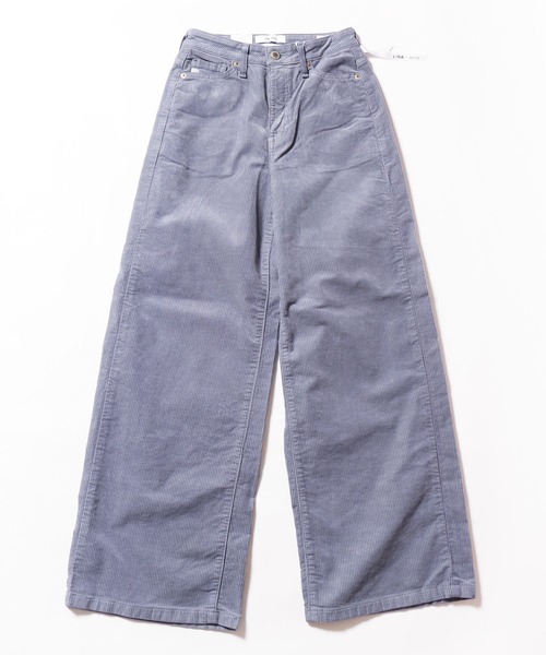 SOMETHING(サムシング)の「SOMETHING/サムシング LISA WIDE コーデュロイパンツ ワイドパンツ(その他パンツ・レディース・グレー/イエロー/アイボリー/ピンク・XS/M/S)」の19枚目の写真