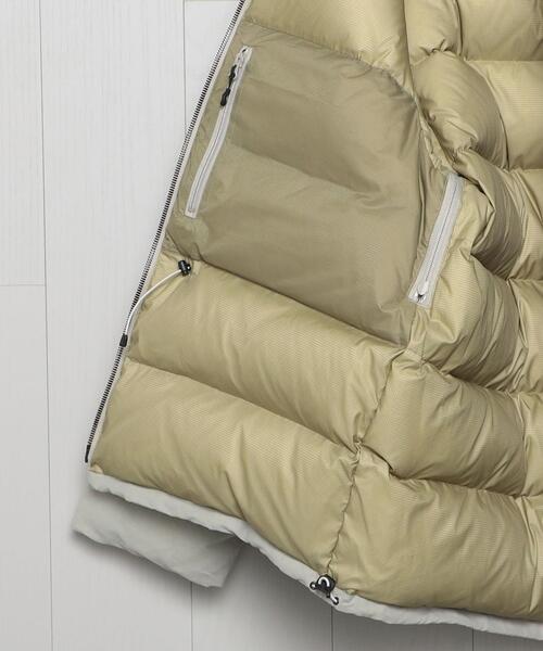 H　BEAUTY&YOUTH UNITED ARROWS（エイチビューティーアンドユースユナイテッドアローズ）の「＜H＞COTTON NYLON BALLOON DOWN JACKET/ジャケット（ダウンジャケット/コート・メンズ・ベージュ・S/M/L）」の9枚目の写真