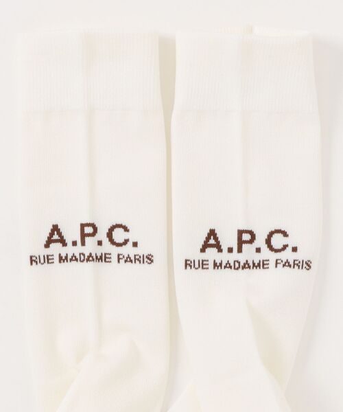 A.P.C.(アーペーセー)の「MIKE H ソックス(ソックス/靴下・メンズ・ホワイト/ブラック/グリーン系その他・ONESIZE)」の10枚目の写真