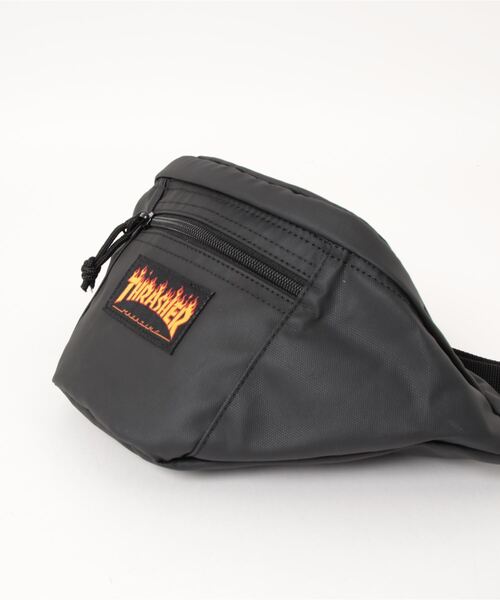 THRASHER（スラッシャー）の「【z】【THRASHER】ウエストバッグ（ショルダーバッグ・レディース・ブラック/ブラック系その他・FREE）」の5枚目の写真