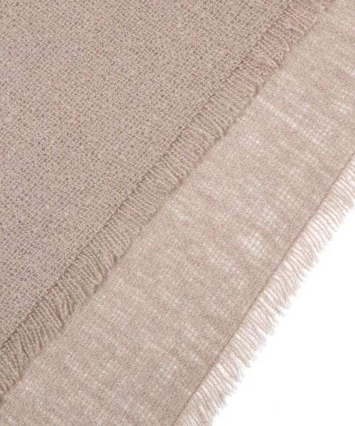 BAYFLOW（ベイフロー）の「ノマドストール（ストール/ショール・レディース・ライトブルー/アイボリー/ベージュ/チャコール・FREE）」の13枚目の写真