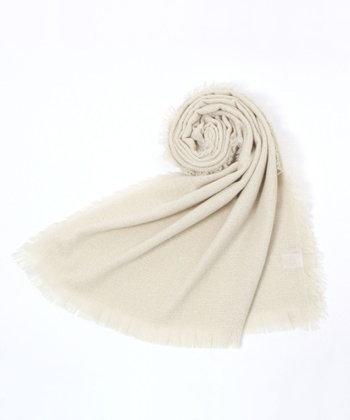 BAYFLOW（ベイフロー）の「ノマドストール（ストール/ショール・レディース・ライトブルー/アイボリー/ベージュ/チャコール・FREE）」の6枚目の写真