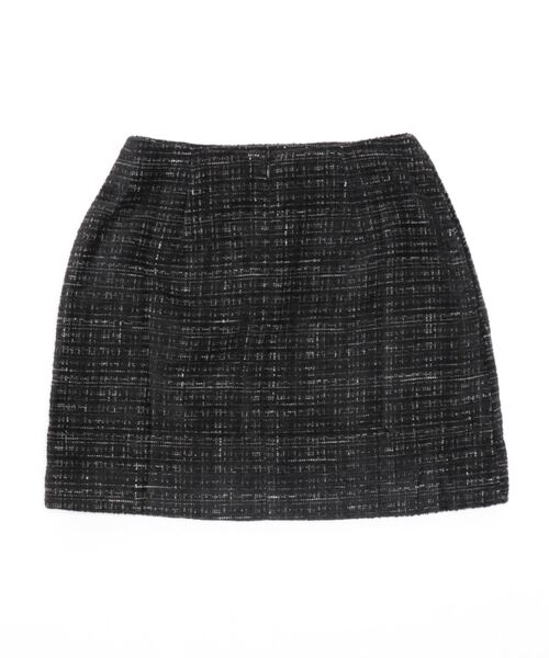 Love,Bonito(ラブボニート)の「レイン ツイード ミニスカート(スカート・レディース・ブラック/グリーン・LARGE/MEDIUM/SMALL/X-SMALL)」の22枚目の写真