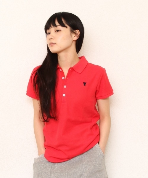 coen(コーエン)の「レギュラーポロシャツ 15SS(ポロシャツ・レディース・ホワイト/ライトグレー/ネイビー/ライトブルー/イエロー/レッド・SMALL/MEDIUM/LARGE)」の6枚目の写真