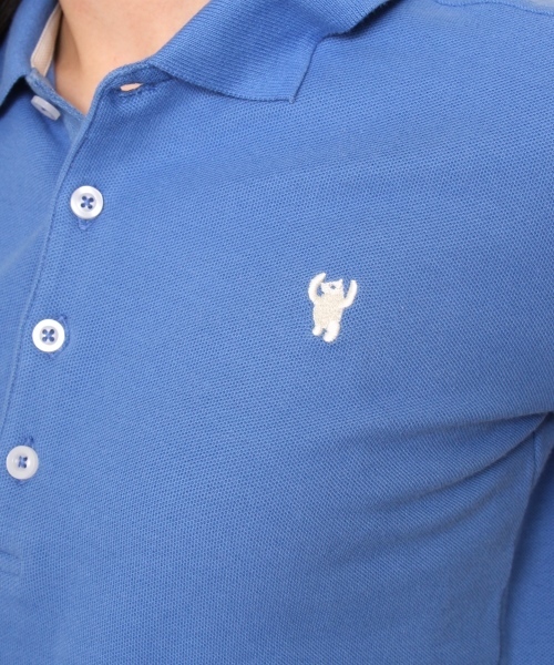 coen(コーエン)の「レギュラーポロシャツ 15SS(ポロシャツ・レディース・ホワイト/ライトグレー/ネイビー/ライトブルー/イエロー/レッド・SMALL/MEDIUM/LARGE)」の9枚目の写真