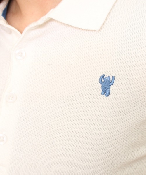 coen(コーエン)の「レギュラーポロシャツ 15SS(ポロシャツ・レディース・ホワイト/ライトグレー/ネイビー/ライトブルー/イエロー/レッド・SMALL/MEDIUM/LARGE)」の11枚目の写真