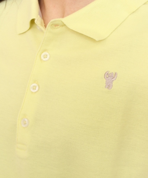 coen(コーエン)の「レギュラーポロシャツ 15SS(ポロシャツ・レディース・ホワイト/ライトグレー/ネイビー/ライトブルー/イエロー/レッド・SMALL/MEDIUM/LARGE)」の12枚目の写真