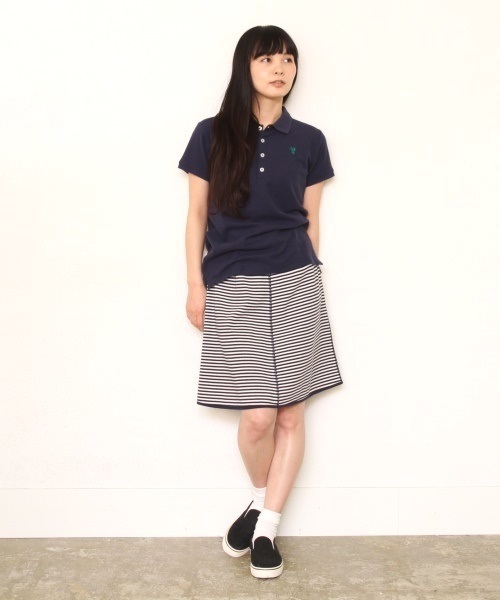 coen(コーエン)の「レギュラーポロシャツ 15SS(ポロシャツ・レディース・ホワイト/ライトグレー/ネイビー/ライトブルー/イエロー/レッド・SMALL/MEDIUM/LARGE)」の15枚目の写真