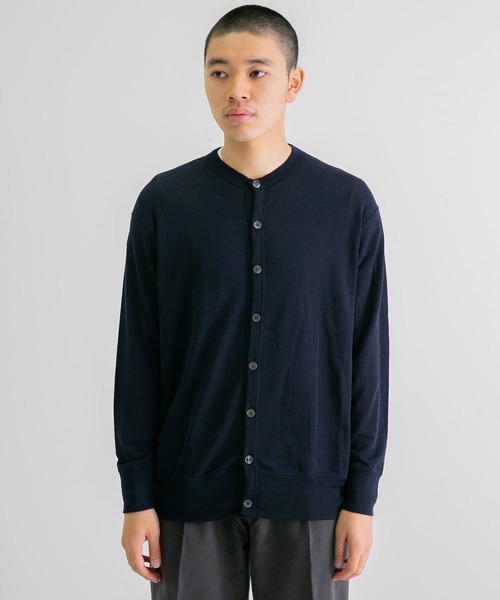 gicipi(ジチピ)の「GICIPI CINGHIALE(カーディガン/ボレロ・メンズ・ブラック/ネイビー・4/5)」の2枚目の写真