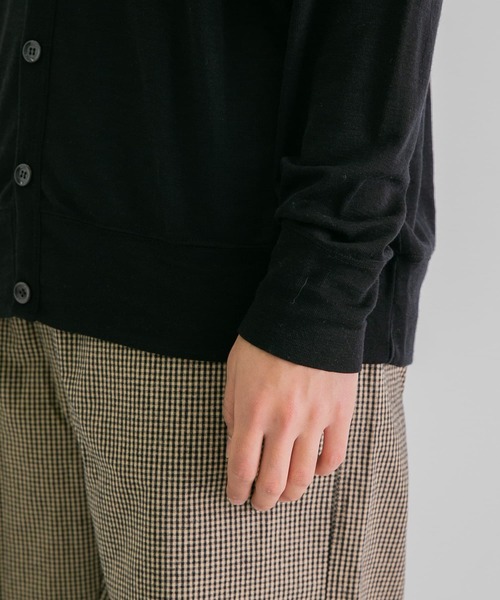 gicipi(ジチピ)の「GICIPI CINGHIALE(カーディガン/ボレロ・メンズ・ブラック/ネイビー・4/5)」の15枚目の写真