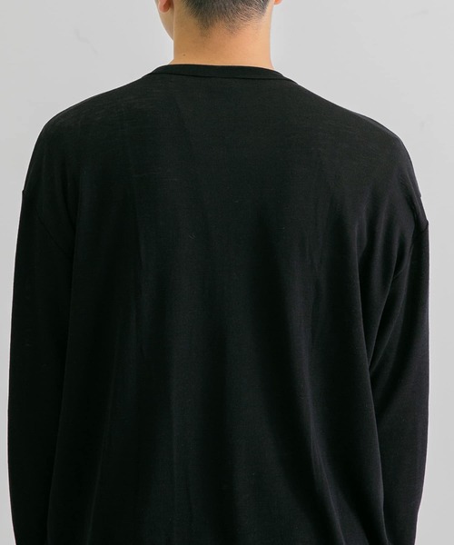 gicipi(ジチピ)の「GICIPI CINGHIALE(カーディガン/ボレロ・メンズ・ブラック/ネイビー・4/5)」の17枚目の写真