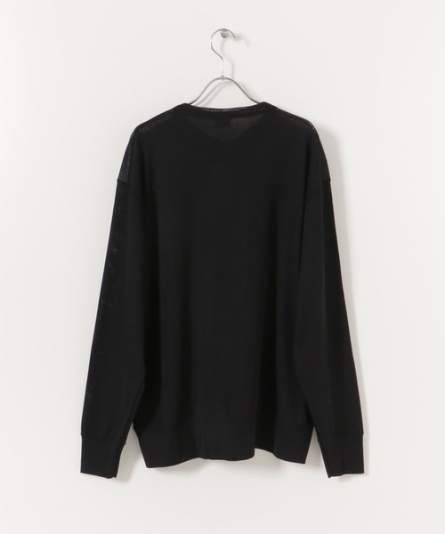 gicipi(ジチピ)の「GICIPI CINGHIALE(カーディガン/ボレロ・メンズ・ブラック/ネイビー・4/5)」の4枚目の写真