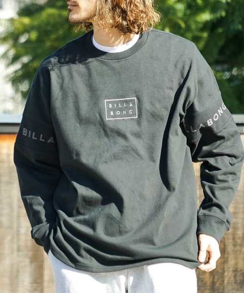 BILLABONG（ビラボン）の「【直営店限定】BILLABONG メンズ R STYLE SMU ロンＴ 【2023年春夏モデル】/ビラボン長袖ロンT（Tシャツ/カットソー・メンズ・グリーン系その他/ブラック/ホワイト・MEDIUM/X-LARGE/LARGE）」の2枚目の写真
