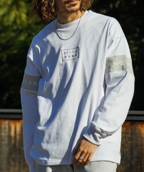 BILLABONG（ビラボン）の「【直営店限定】BILLABONG メンズ R STYLE SMU ロンＴ 【2023年春夏モデル】/ビラボン長袖ロンT（Tシャツ/カットソー・メンズ・グリーン系その他/ブラック/ホワイト・MEDIUM/X-LARGE/LARGE）」の5枚目の写真