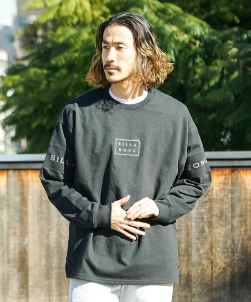 BILLABONG（ビラボン）の「【直営店限定】BILLABONG メンズ R STYLE SMU ロンＴ 【2023年春夏モデル】/ビラボン長袖ロンT（Tシャツ/カットソー・メンズ・グリーン系その他/ブラック/ホワイト・MEDIUM/X-LARGE/LARGE）」の14枚目の写真
