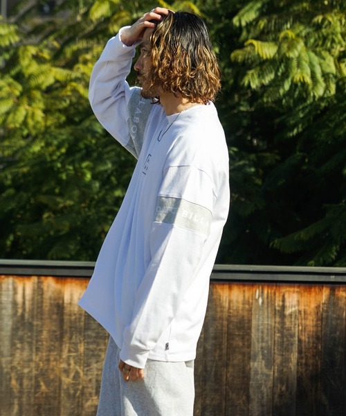 BILLABONG（ビラボン）の「【直営店限定】BILLABONG メンズ R STYLE SMU ロンＴ 【2023年春夏モデル】/ビラボン長袖ロンT（Tシャツ/カットソー・メンズ・グリーン系その他/ブラック/ホワイト・MEDIUM/X-LARGE/LARGE）」の12枚目の写真