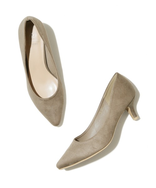 ROPE' PICNIC(ロペピクニック)の「リサイクルフェイクスエードプレーンパンプス(パンプス・レディース・ブルー系その他5/ブラック/ベージュ・23.0cm/23.5cm/24.0cm/24.5cm/22.5cm)」の10枚目の写真