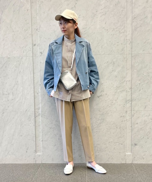 MONO　COMME CA（モノコムサ）の「ミニショルダー（ショルダーバッグ・レディース・ブラック/ホワイト/グレイッシュベージュ/モカ/シルバー/ライトイエロー・FREE）」の12枚目の写真