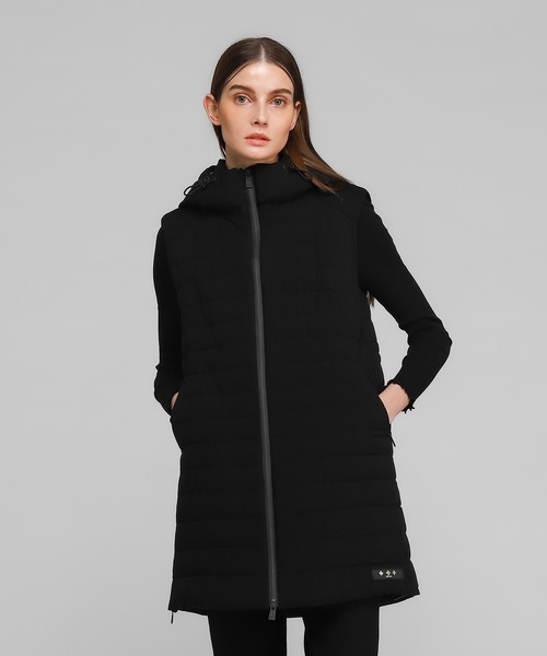 超美品 タトラス ピシアナ ダウン ロングベスト ベージュ 上品コーデ サイズ4 超美品 タトラス ピシアナ ダウン ロングベスト ベージュ 上品