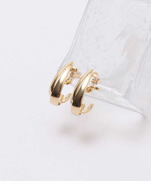 NOLLEY’S Sophi（ノーリーズソフィ）の「クロスイヤリング（イヤリング・レディース・ゴールド/シルバー・FREE）」の6枚目の写真