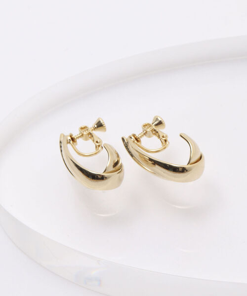 NOLLEY’S Sophi（ノーリーズソフィ）の「クロスイヤリング（イヤリング・レディース・ゴールド/シルバー・FREE）」の10枚目の写真