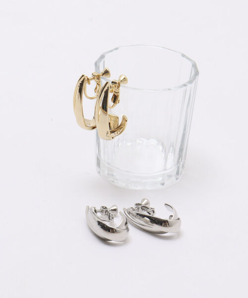 NOLLEY’S Sophi（ノーリーズソフィ）の「クロスイヤリング（イヤリング・レディース・ゴールド/シルバー・FREE）」の11枚目の写真