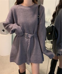 ベルト付きチュニック