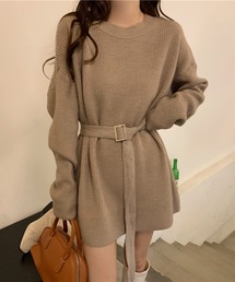 LOPASS（ロパス）の「ベルト付きチュニック（その他トップス）」