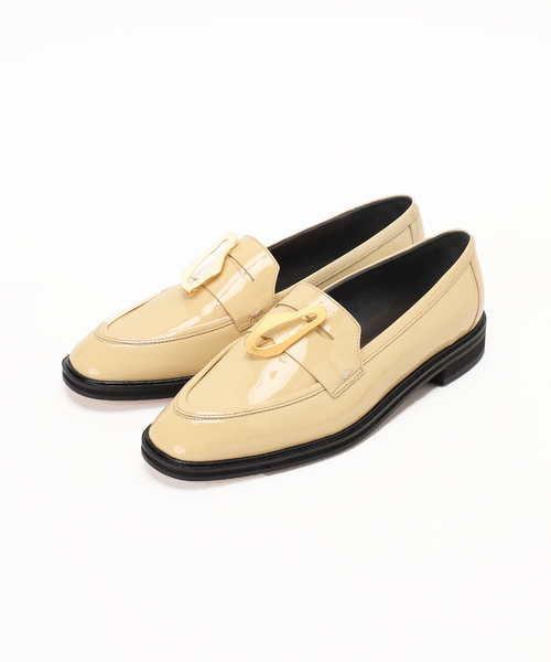 GRISE（グリーズ）の「GRISE レザーピンツキローファー（ローファー・レディース・ブラック系その他/アイボリー/ベージュ・23cm/22cm/22.5cm/25cm/23.5cm/24.5cm/24cm）」の19枚目の写真