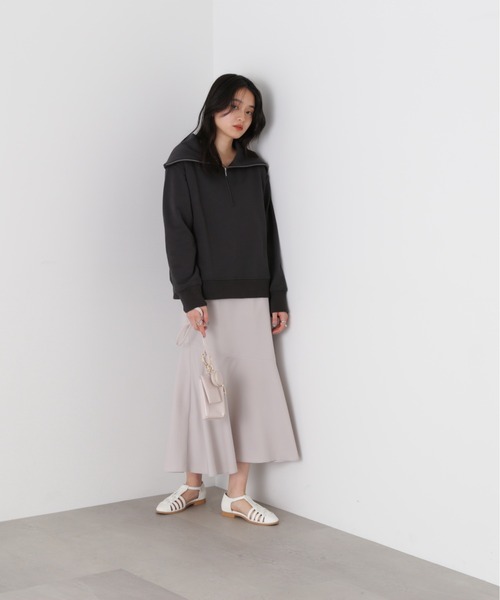 N.（N. Natural Beauty Basic）（エヌエヌナチュラルビューティーベーシック）の「【S Size Line】◆アシンメトリーマーメイドスカート（スカート・レディース・ブラック/グレー/ブルー/ドット・SMALL/MEDIUM）」の18枚目の写真