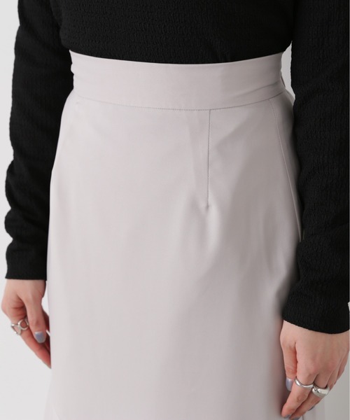 N.（N. Natural Beauty Basic）（エヌエヌナチュラルビューティーベーシック）の「【S Size Line】◆アシンメトリーマーメイドスカート（スカート・レディース・ブラック/グレー/ブルー/ドット・SMALL/MEDIUM）」の7枚目の写真