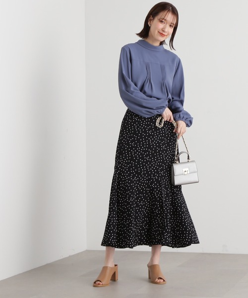 N.（N. Natural Beauty Basic）（エヌエヌナチュラルビューティーベーシック）の「【S Size Line】◆アシンメトリーマーメイドスカート（スカート・レディース・ブラック/グレー/ブルー/ドット・SMALL/MEDIUM）」の19枚目の写真