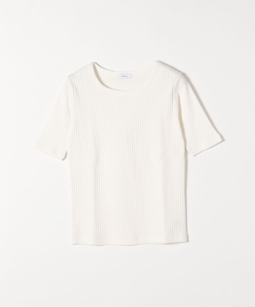 SHIPS any(シップス エニィ)の「【WEB限定】〈洗濯機可能〉テレコ リブ ハーフスリーブ TEE(Tシャツ/カットソー・レディース・ライトイエロー/ホワイト/その他/イエロー/ブラック/ブルー/ブラウン/ロイヤルブルー/ダークブラウン・ONE SIZE)」の13枚目の写真