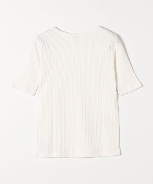 SHIPS any(シップス エニィ)の「【WEB限定】〈洗濯機可能〉テレコ リブ ハーフスリーブ TEE(Tシャツ/カットソー・レディース・ライトイエロー/ホワイト/その他/イエロー/ブラック/ブルー/ブラウン/ロイヤルブルー/ダークブラウン・ONE SIZE)」の18枚目の写真
