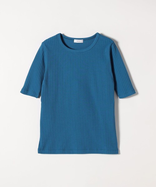 SHIPS any(シップス エニィ)の「SHIPS any:〈洗濯機可能〉テレコ リブ ハーフスリーブ TEE(Tシャツ/カットソー・レディース・ライトイエロー/ホワイト/その他/イエロー/ブラック/ブルー/ブラウン/ロイヤルブルー/ダークブラウン・ONE SIZE)」の13枚目の写真