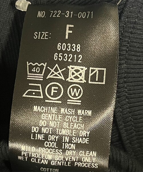 SHIPS any(シップス エニィ)の「SHIPS any:〈洗濯機可能〉テレコ リブ ハーフスリーブ TEE(Tシャツ/カットソー・レディース・ライトイエロー/ホワイト/その他/イエロー/ブラック/ブルー/ブラウン/ロイヤルブルー/ダークブラウン・ONE SIZE)」の18枚目の写真