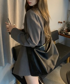 LOCALINA Leather Daily Bag レザーハンドル付き LOCALINA Leather Daily Bag レザーハンドル付き - メルカリ