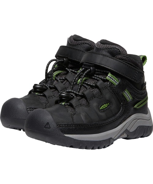 KEEN(キーン)の「TARGHEE MID WP / ターギー ミッド ウォータープルーフ / キッズ 登山靴 トレッキングシューズ(ブーツ・キッズ・ブラック・16cm/15cm/19.5cm/17cm/18cm/18.5cm)」の5枚目の写真