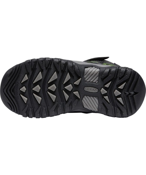 KEEN(キーン)の「TARGHEE MID WP / ターギー ミッド ウォータープルーフ / キッズ 登山靴 トレッキングシューズ(ブーツ・キッズ・ブラック・16cm/15cm/19.5cm/17cm/18cm/18.5cm)」の7枚目の写真