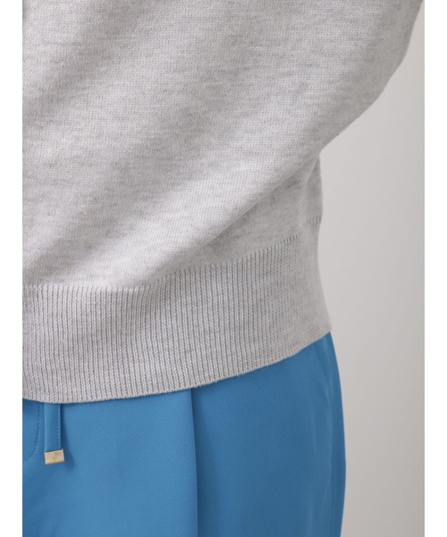 Te chichi TERRASSE(テチチテラス)の「バイカラーラインクルーカーディガン(カーディガン/ボレロ・レディース・ネイビー/イエロー/グレー・フリ-)」の12枚目の写真