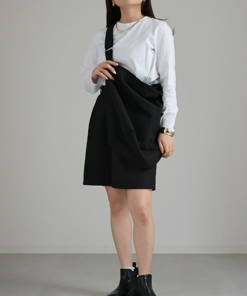 sakishimatokyo（サキシマトーキョー）の「ジャガードショートパンツ（その他パンツ・レディース・ブラック/アイボリー・FREE）」の13枚目の写真