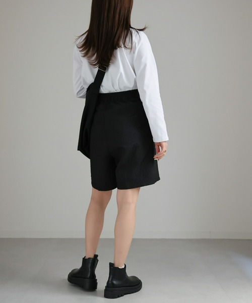 sakishimatokyo（サキシマトーキョー）の「ジャガードショートパンツ（その他パンツ・レディース・ブラック/アイボリー・FREE）」の16枚目の写真